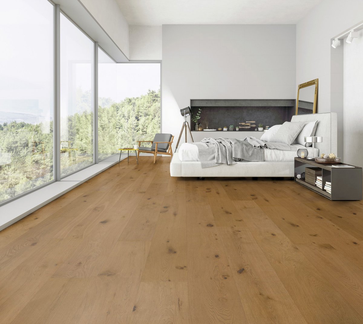 Floer Hybride Hout - Gerookt Naturel Eiken Rustiek - Afbeelding 2