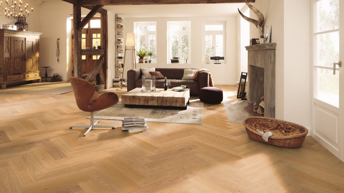 Floer Hybride Hout - Natuur Eiken Visgraat - Afbeelding 11