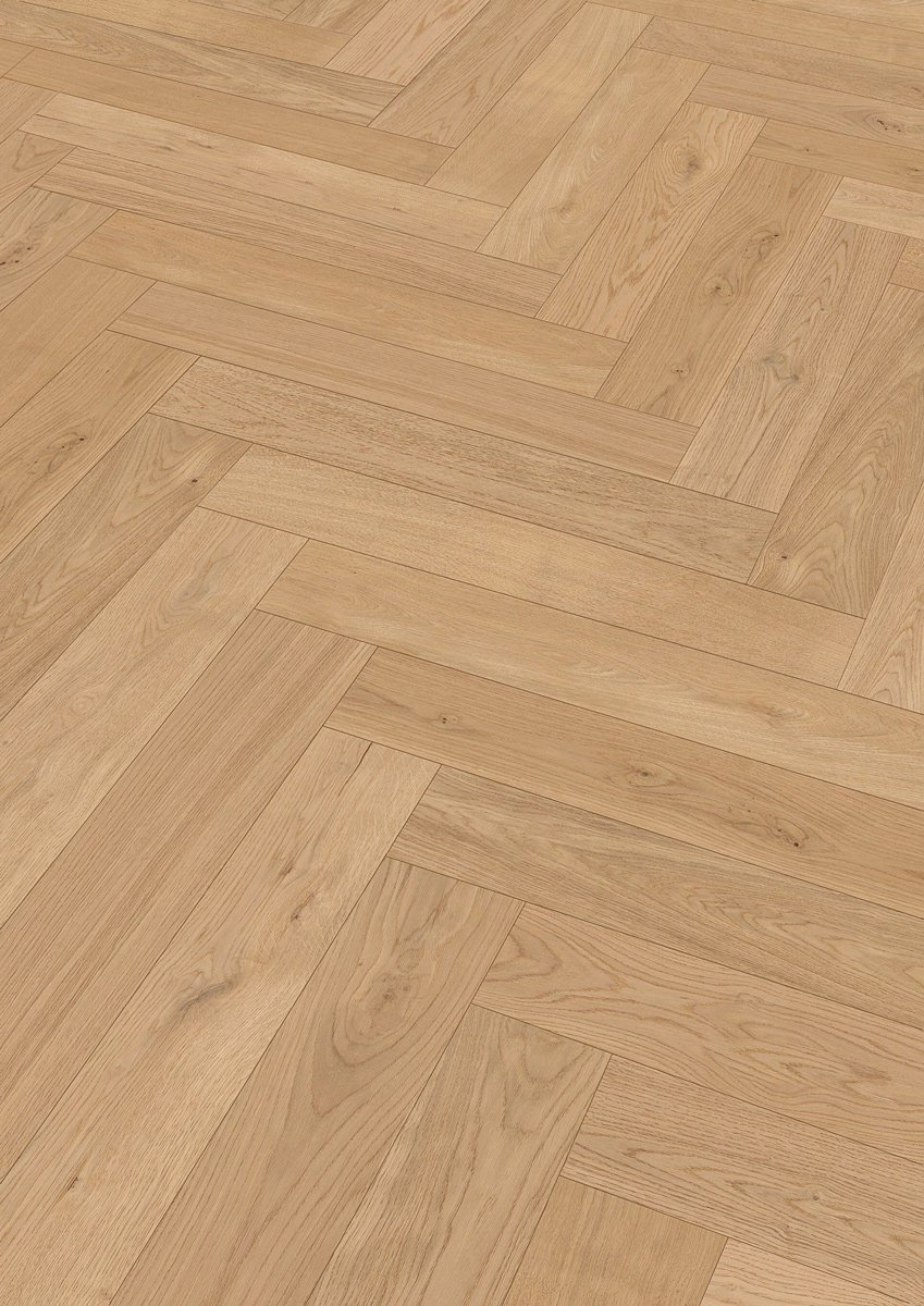 Floer Hybride Hout - Puur Eiken Visgraat