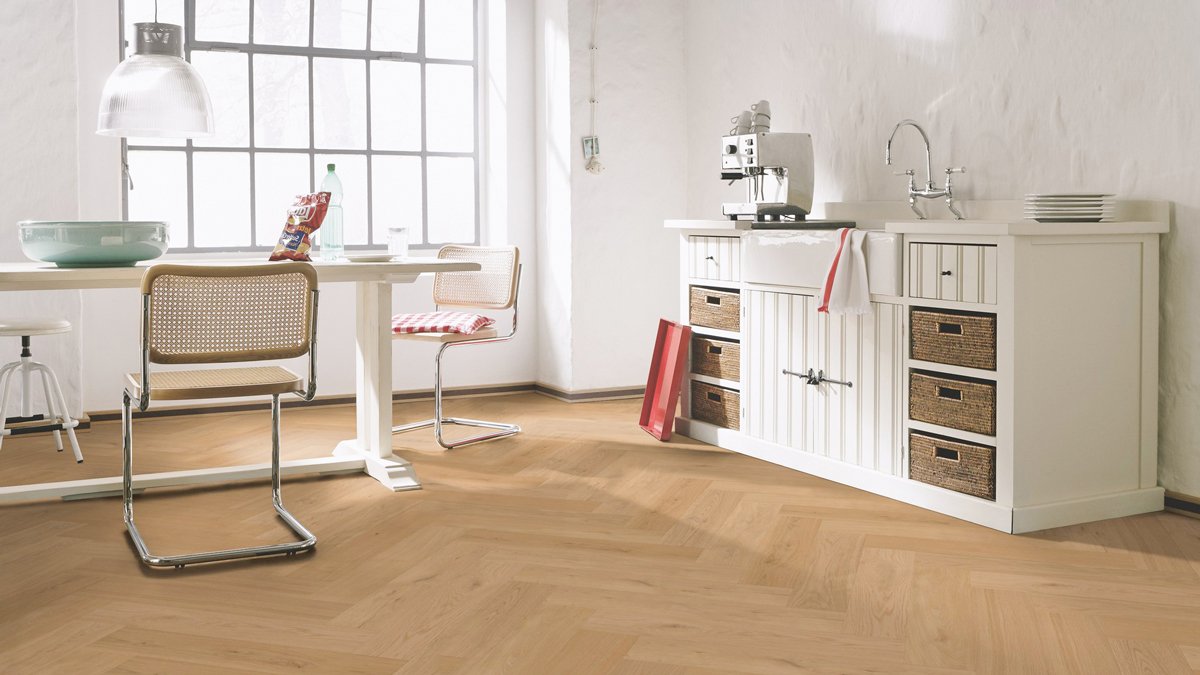 Floer Hybride Hout - Puur Eiken Visgraat - Afbeelding 19