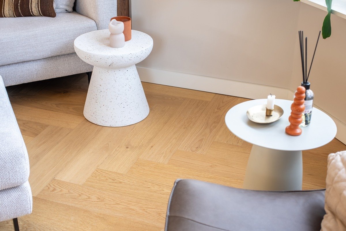 Floer Hybride Hout - Natuur Eiken Visgraat - Afbeelding 6