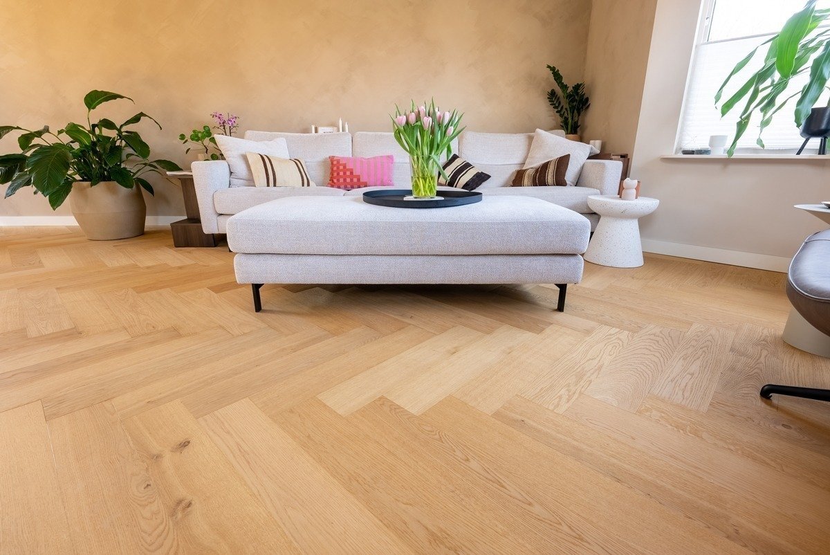 Floer Hybride Hout - Natuur Eiken Visgraat - Afbeelding 5