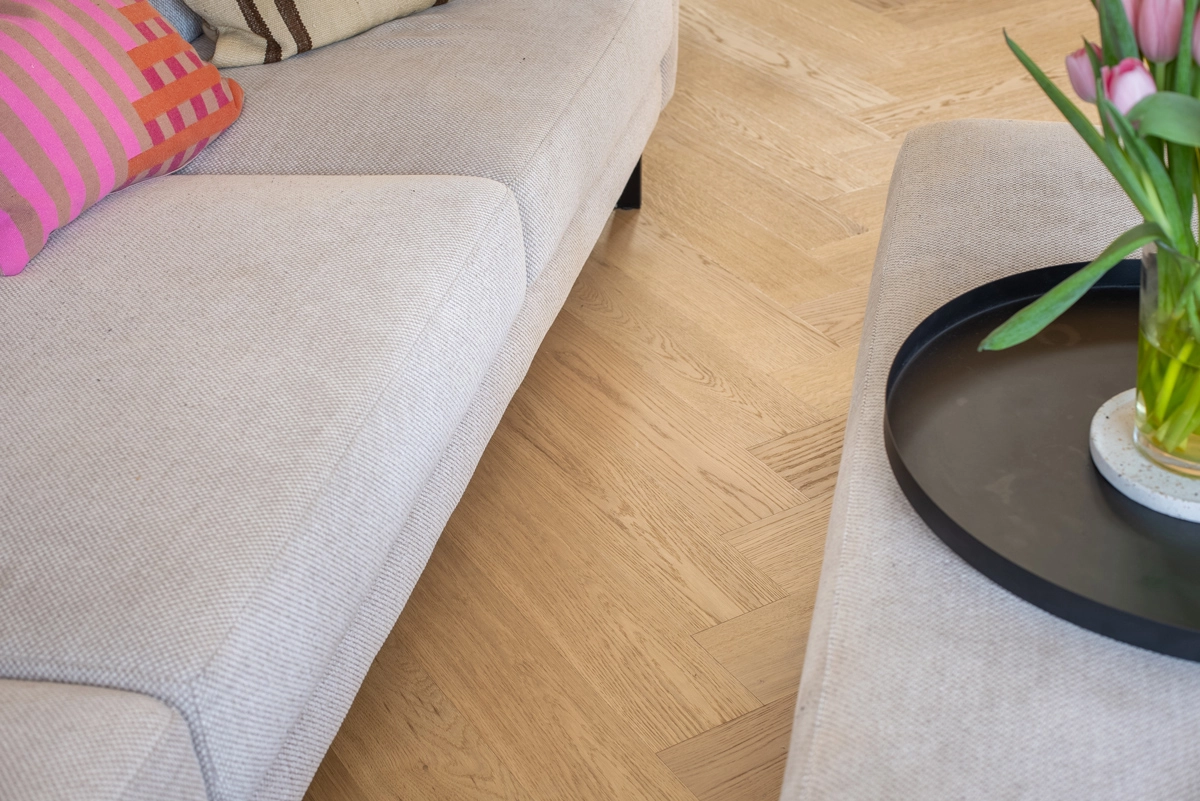 Floer Hybride Hout - Puur Eiken Visgraat - Afbeelding 16