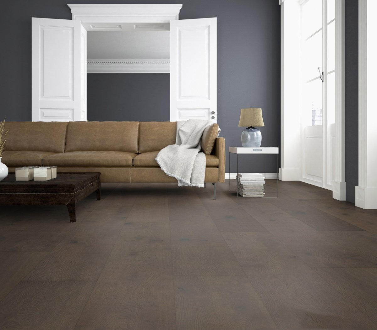 Floer Hybride Hout - Zwart Eiken Rustiek - Afbeelding 2