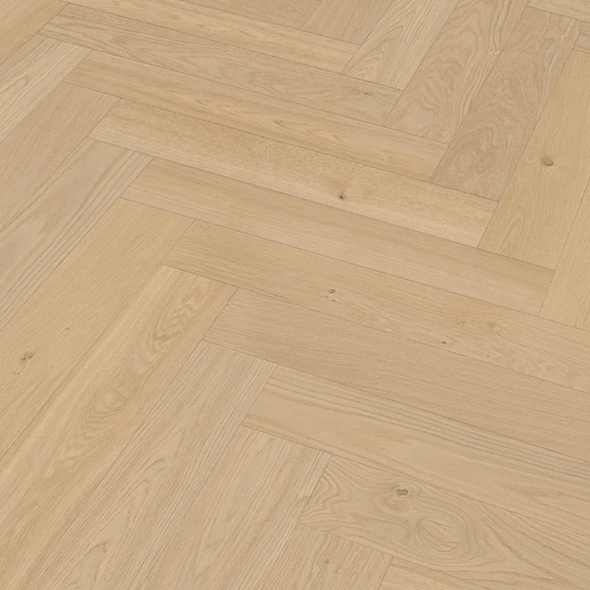 Floer Hybride Hout - Crème Eiken Visgraat (Uitlopend)