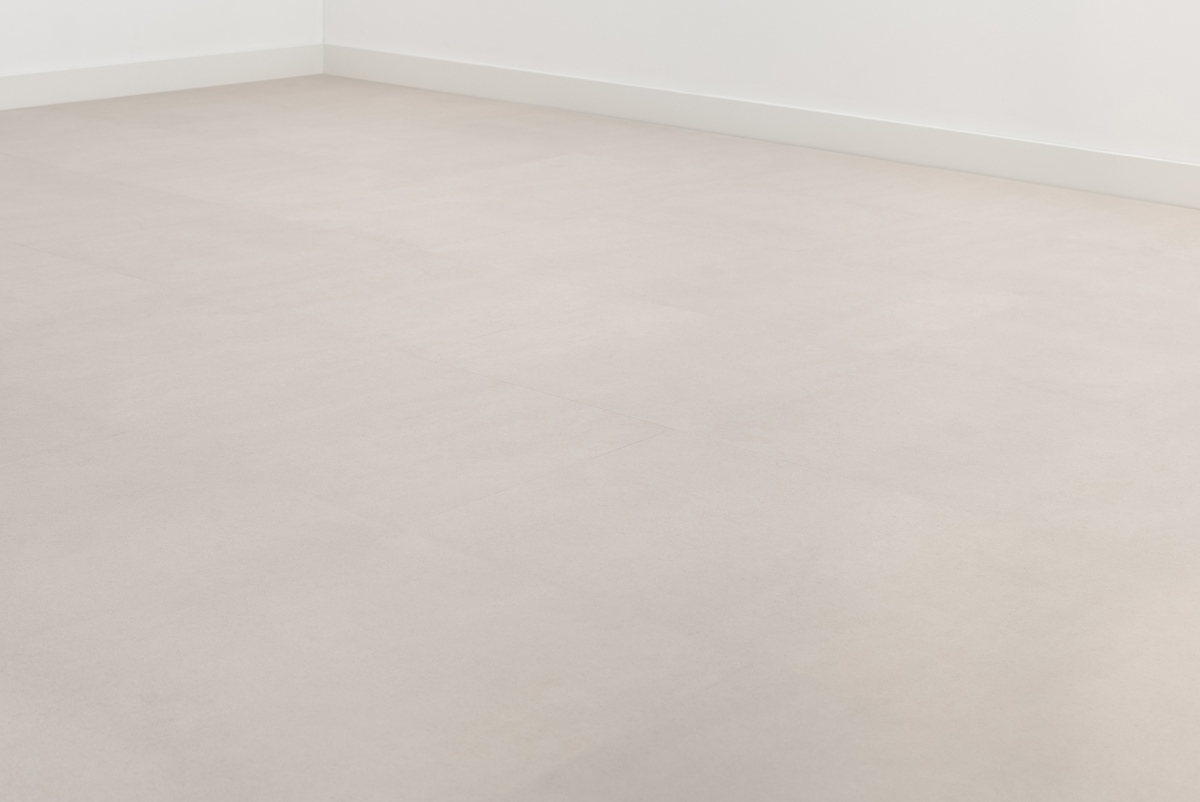 Floer Tegel Click PVC - Betonlook Zand - Afbeelding 12