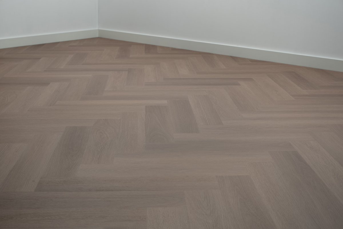 Floer Visgraat Click PVC - Greige Eiken - Afbeelding 12
