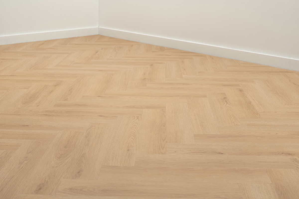 Floer Visgraat Click PVC - Natuur Eiken - Afbeelding 10