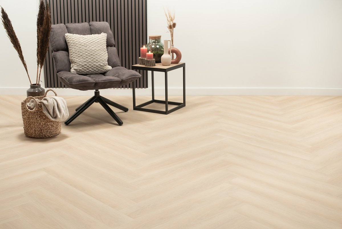 Floer Walvisgraat Click PVC – Balein Beige - Afbeelding 20