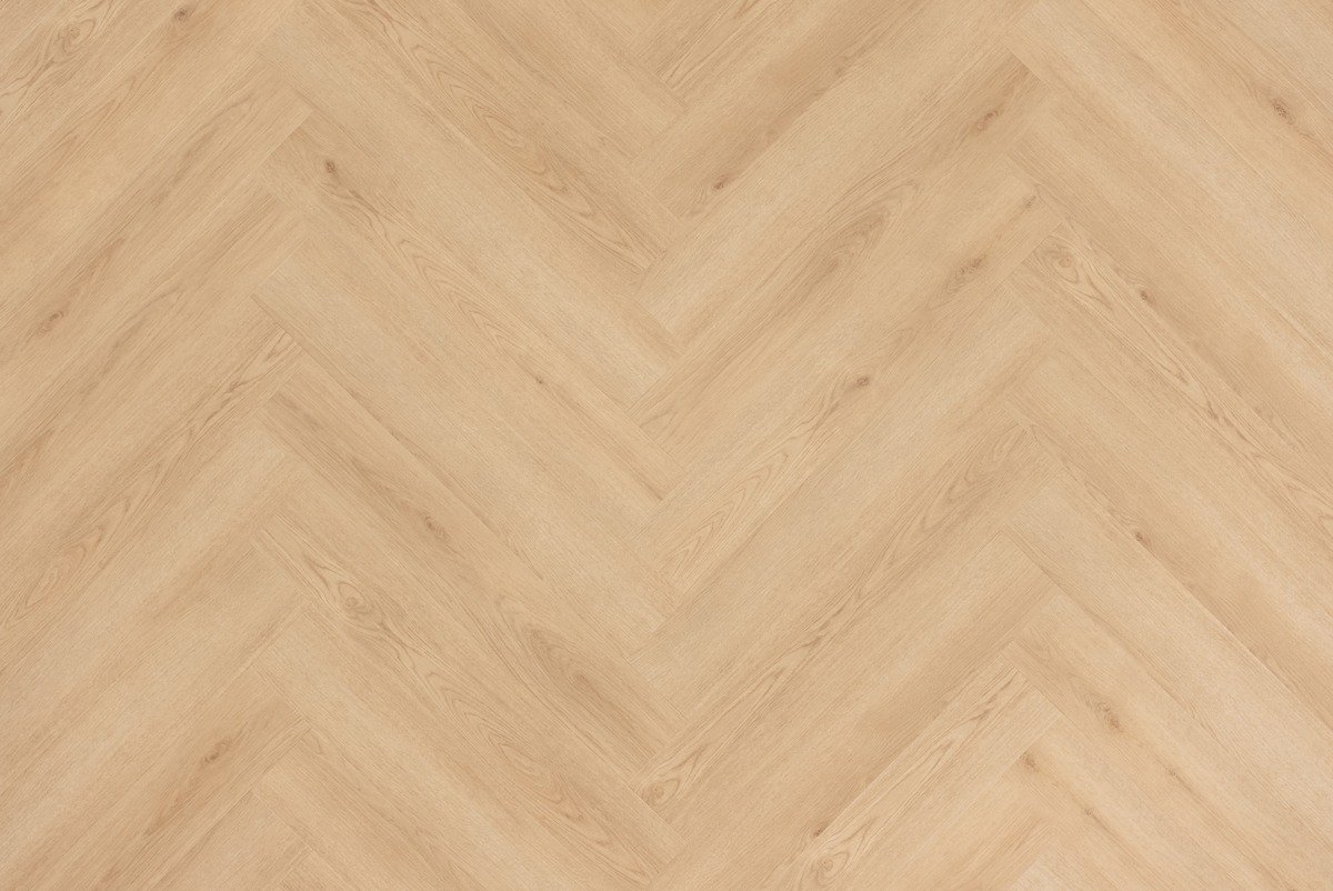 Floer Walvisgraat Click PVC - Bryde Bruin