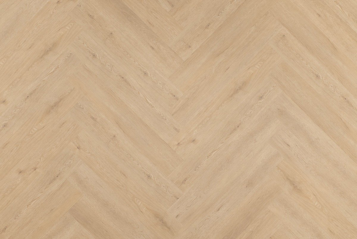 Floer Walvisgraat Click PVC – Gaia Grijsbeige