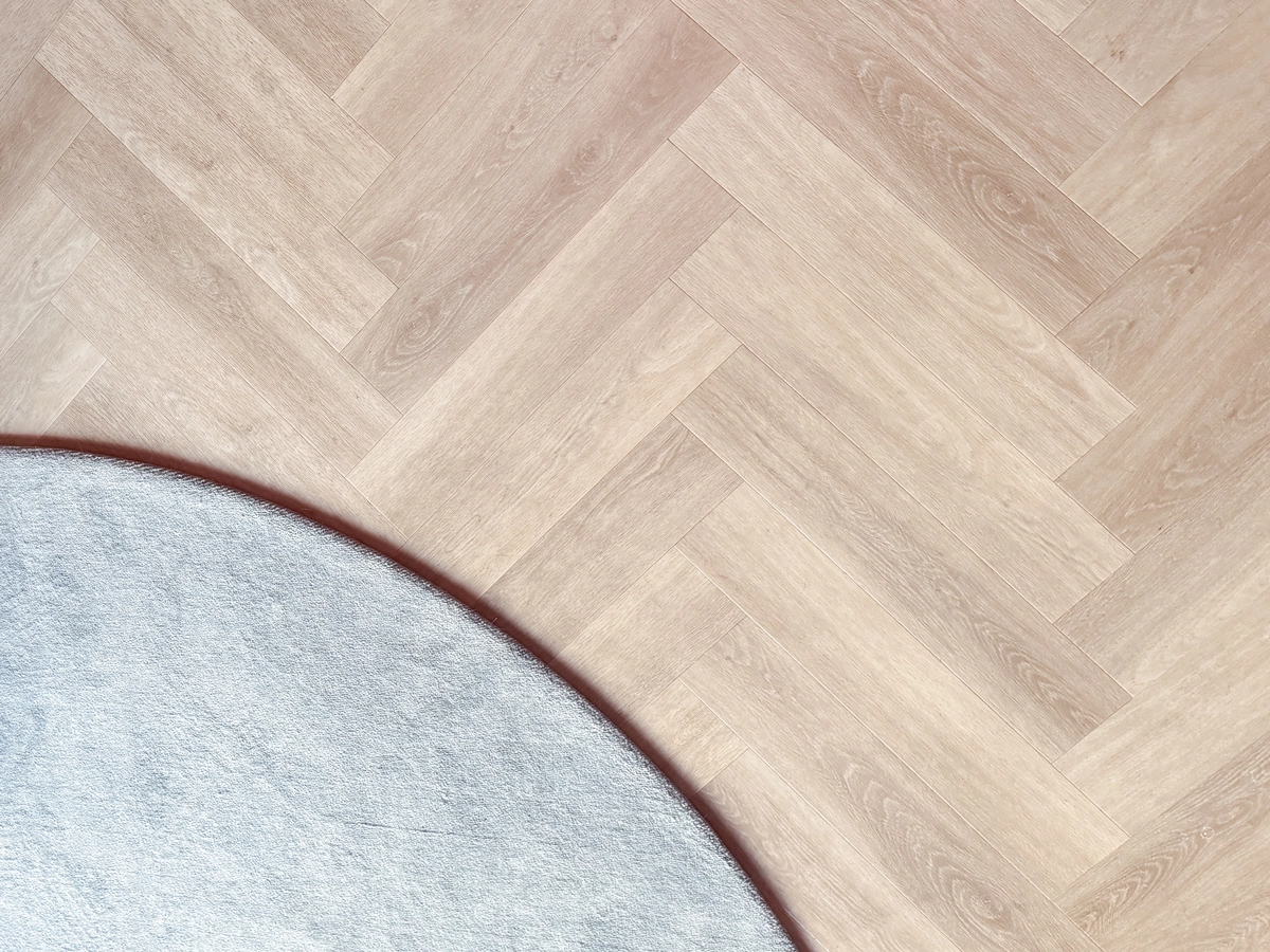 Floer Visgraat PVC - Puur Eiken - Afbeelding 3